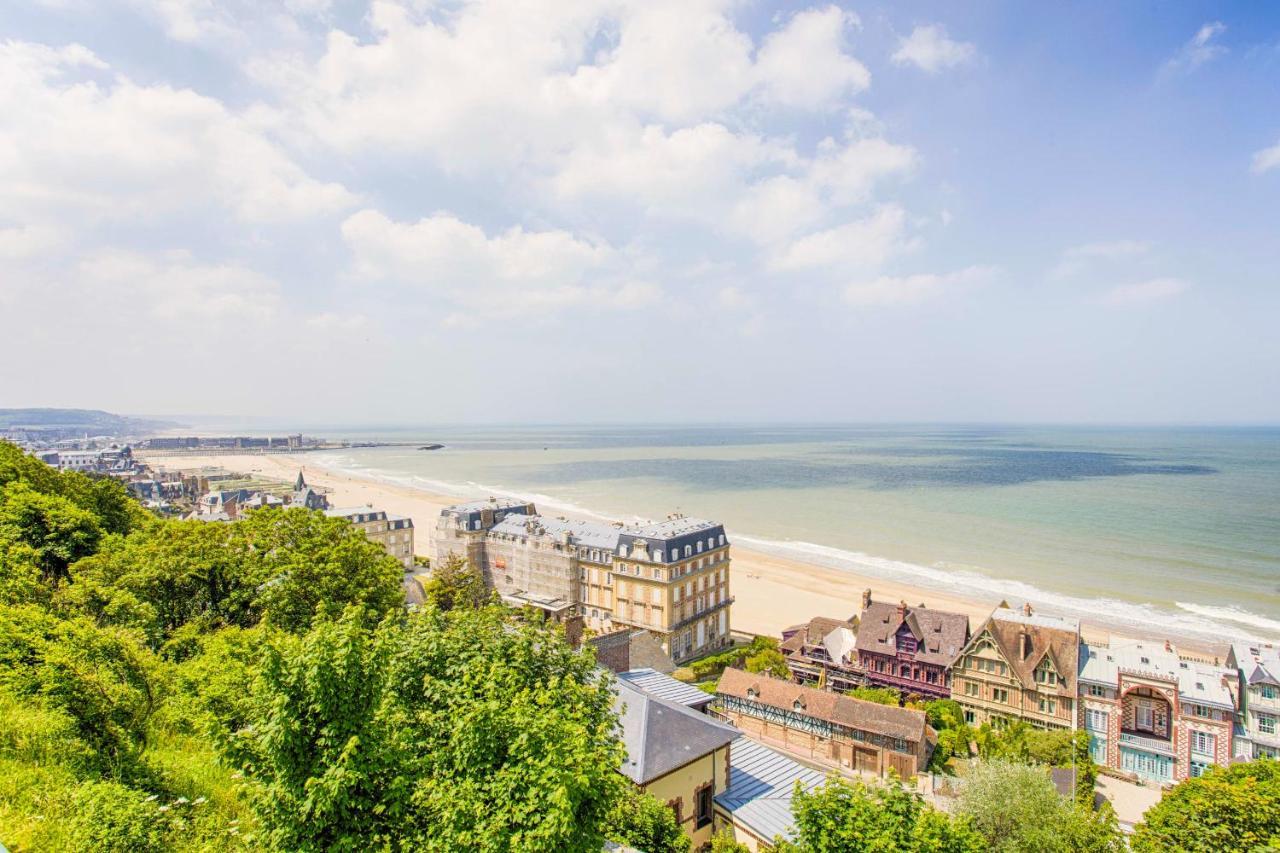 Les Tamaris - Studio With Sea View - Trouville-Sur-Mer Esterno foto